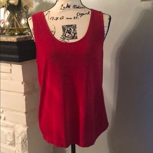 Chico’s Travelers Red Tank Top